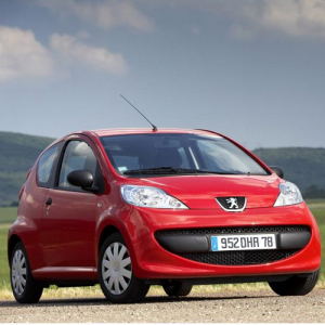 Оклейка полиуретановой пленкой Peugeot 107