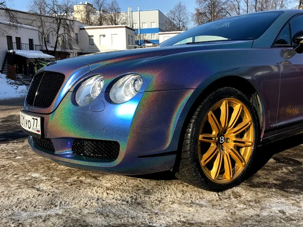 Оклейка полиуретановой пленкой&nbsp;Bentley Continental GT&nbsp;