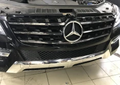 Ремонт хрома на автомобиле Mercedes ml