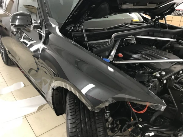 оклейка полиуретаном suntek bmw x7