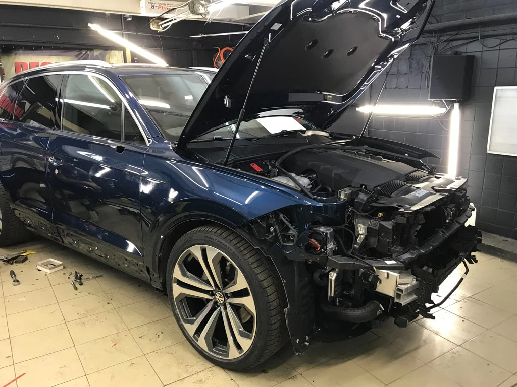 Бронирование полиуретаном touareg