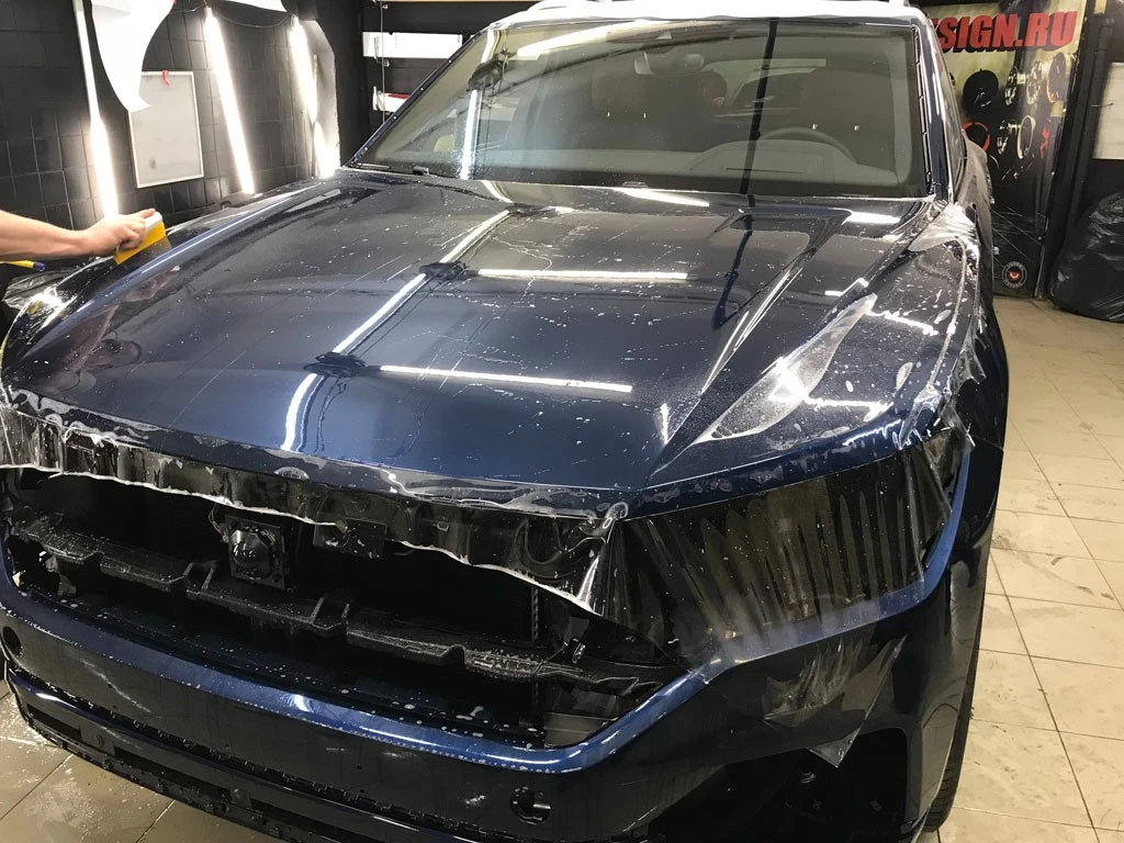 Бронирование полиуретаном touareg