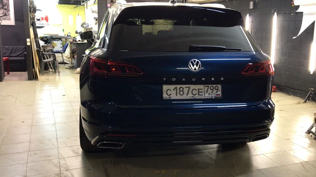 Бронирование полиуретаном touareg