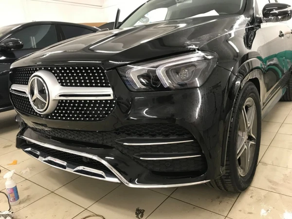 Оклейка капота полиуретаном Mercedes Gle