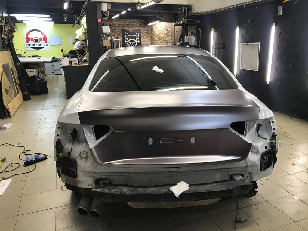 audi a5 gunsmoke grey Teckwrap