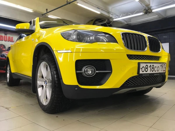 Bmw x6 оклейка пленкой&nbsp;
