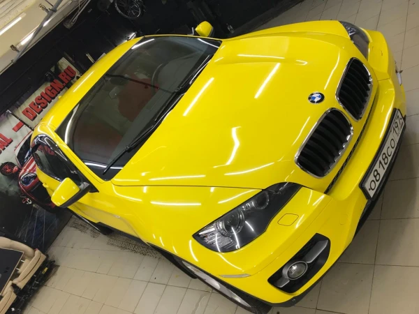 Bmw x6 оклейка пленкой&nbsp;