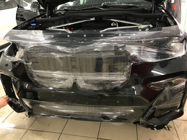 Защита бампера bmw x7