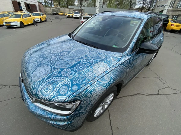 Оклейка Тигуана эксклюзивной пленкой
