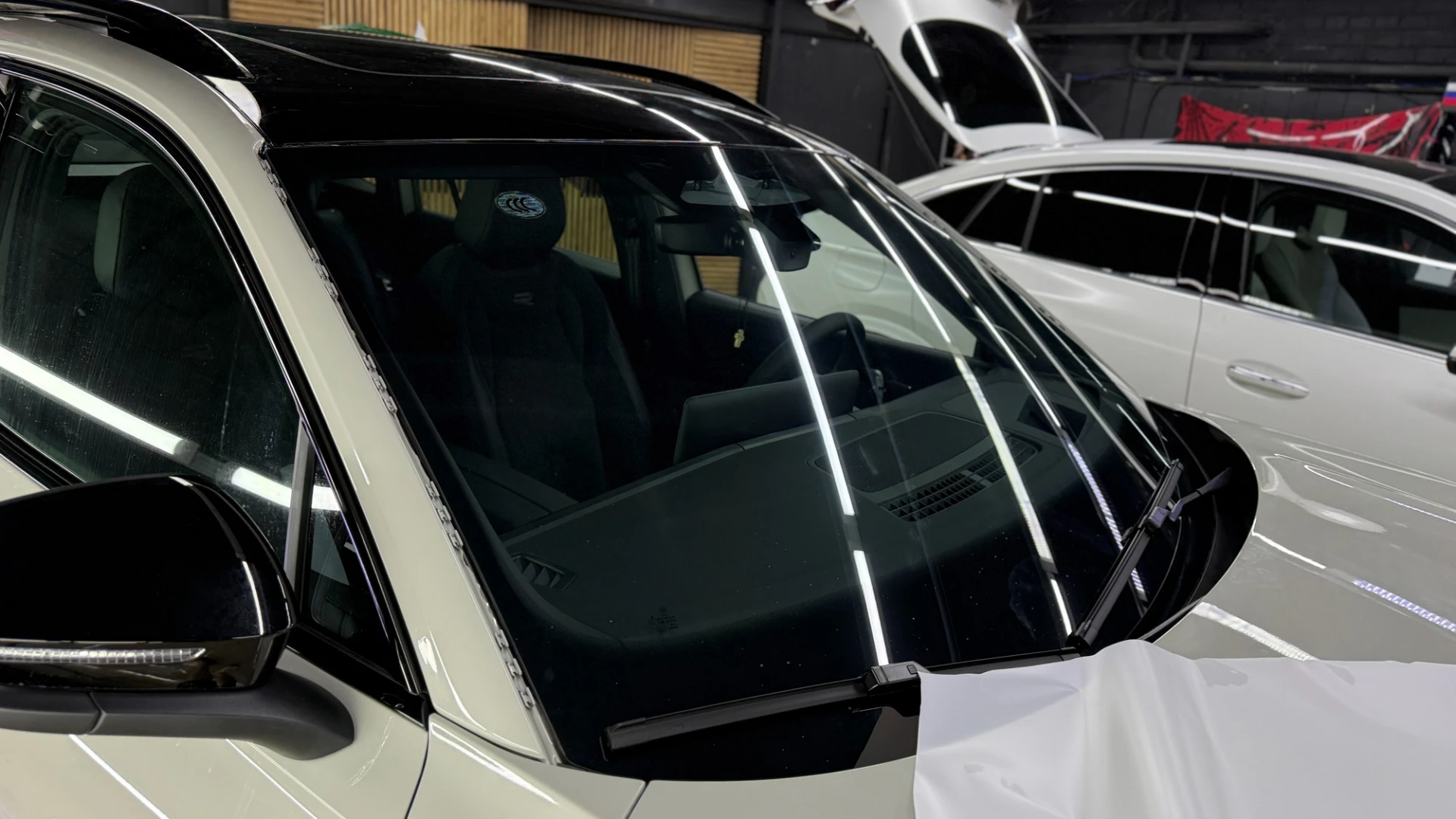Vw Tiguan L pro оклейка полиуретановой пл