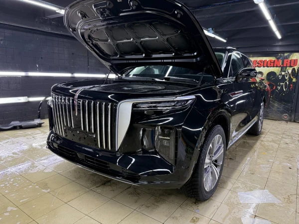 Hongqi E-HS9 Оклейка защитной пленкой