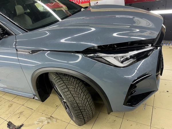 Infiniti qx55 Оклейка полиуретановой пле