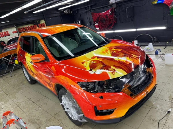 nissan xtrail vinilografiya  