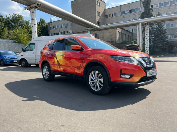 nissan xtrail vinilografiya  