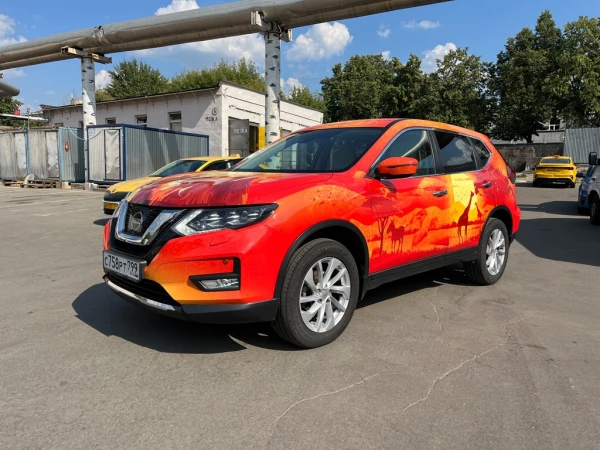 nissan xtrail vinilografiya  