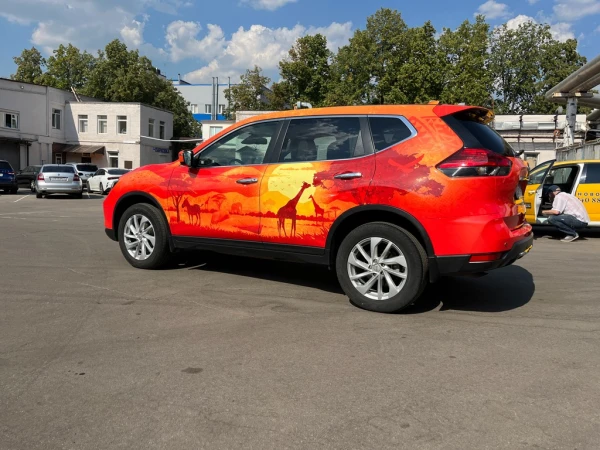 nissan xtrail vinilografiya  