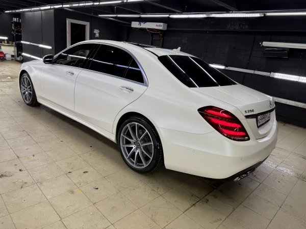 Mercedes w222 матовый полиуретан