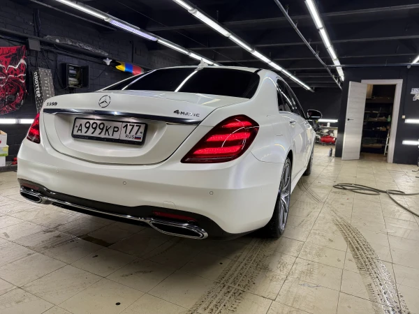 Mercedes w222 матовый полиуретан