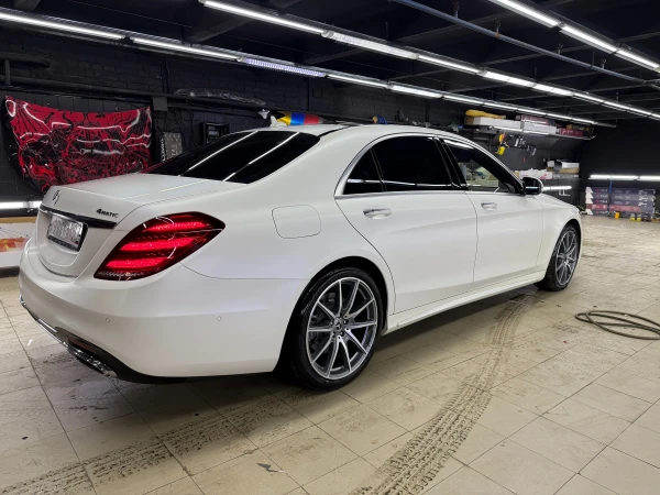 Mercedes w222 матовый полиуретан