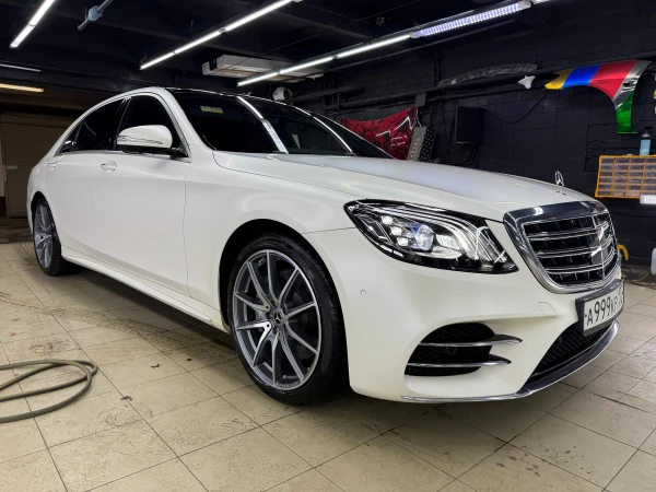 Mercedes w222 матовый полиуретан
