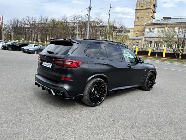 bmw x5 g05 матовый сатин