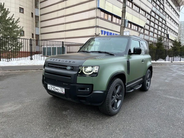 Оклейка Defender в зеленый защитнй цве