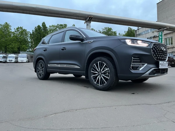 Оклейка матовым полиуретаном Chery Tig