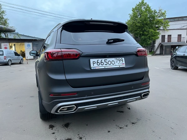 Оклейка матовым полиуретаном Chery Tig