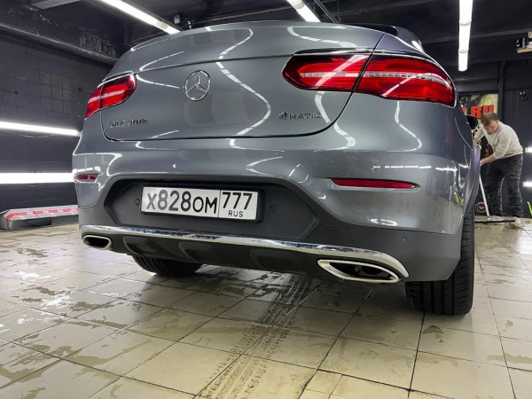 Оклейка матовым полиуретаном Mercedes GLC 