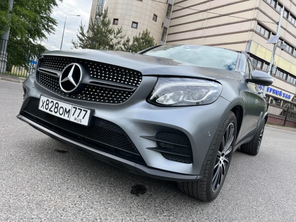 Оклейка матовым полиуретаном Mercedes GLC 