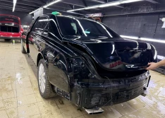 Оклейка Maybach 62s полиуретановой пленкой
