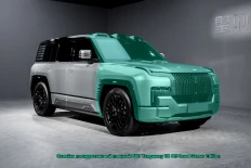 oklejka poliuretanovoj plenkoj byd yangwang u8 off road gamer edition