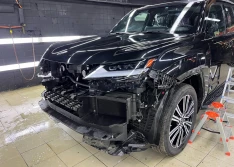 Оклейка полиуретановой пленкой Lexus lx 4