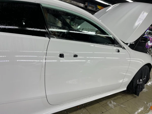 Оклейка полиуретановой пленкой Mercedes C238