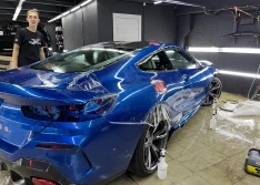 Оклейка защитной полиуретановой пленкой BMW 8 g15