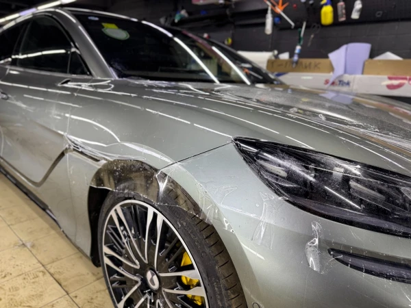 Оклейка защитным полиуретаном Denzo z9 gt 