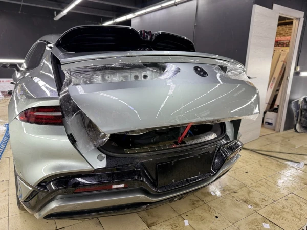 Оклейка защитным полиуретаном Denzo z9 gt 