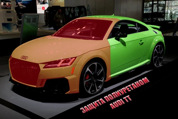 Оклейка полиуретановой пленкой audi tt