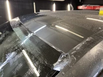 Оклейка полиуретановой пленкой Audi 