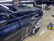 Оклейка полиуретановой пленкой bmw 7 