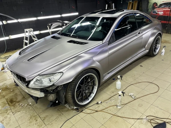 Оклейка полиуретановой пленкой Mercedes-Benz CL