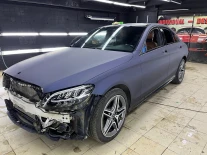 Оклейка полиуретановой пленкой Mercedes-Benz C
