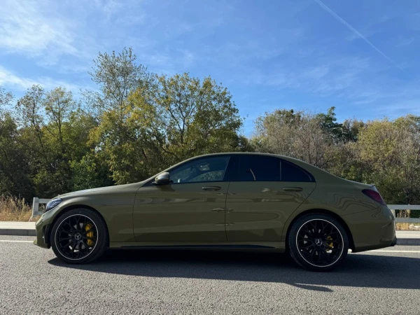 Оклейка полиуретановой пленкой Mercedes-Benz C