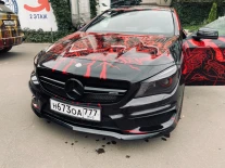 Оклейка полиуретановой пленкой Mercedes-Benz CLA