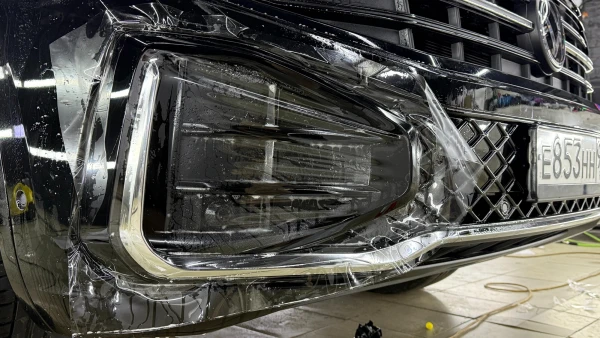 Оклейка полиуретаном Vw Toureg 3 рестай